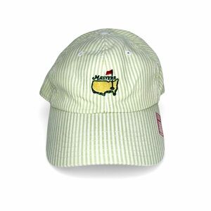 NWT The Masters Golf Tournament Augusta
Hat Ladies Green White Seersucker
